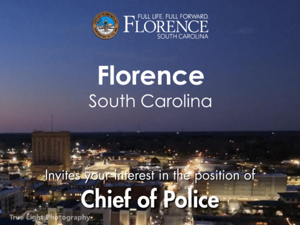 City of Florence Hiring for Police Chief