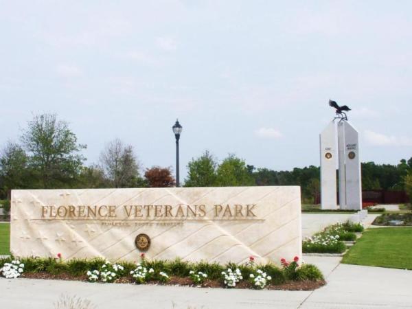 Veterans Park Sign