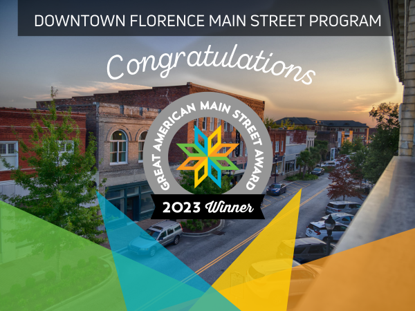 Congratulations Graphic of Downtown