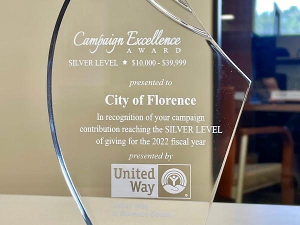 United Way Award