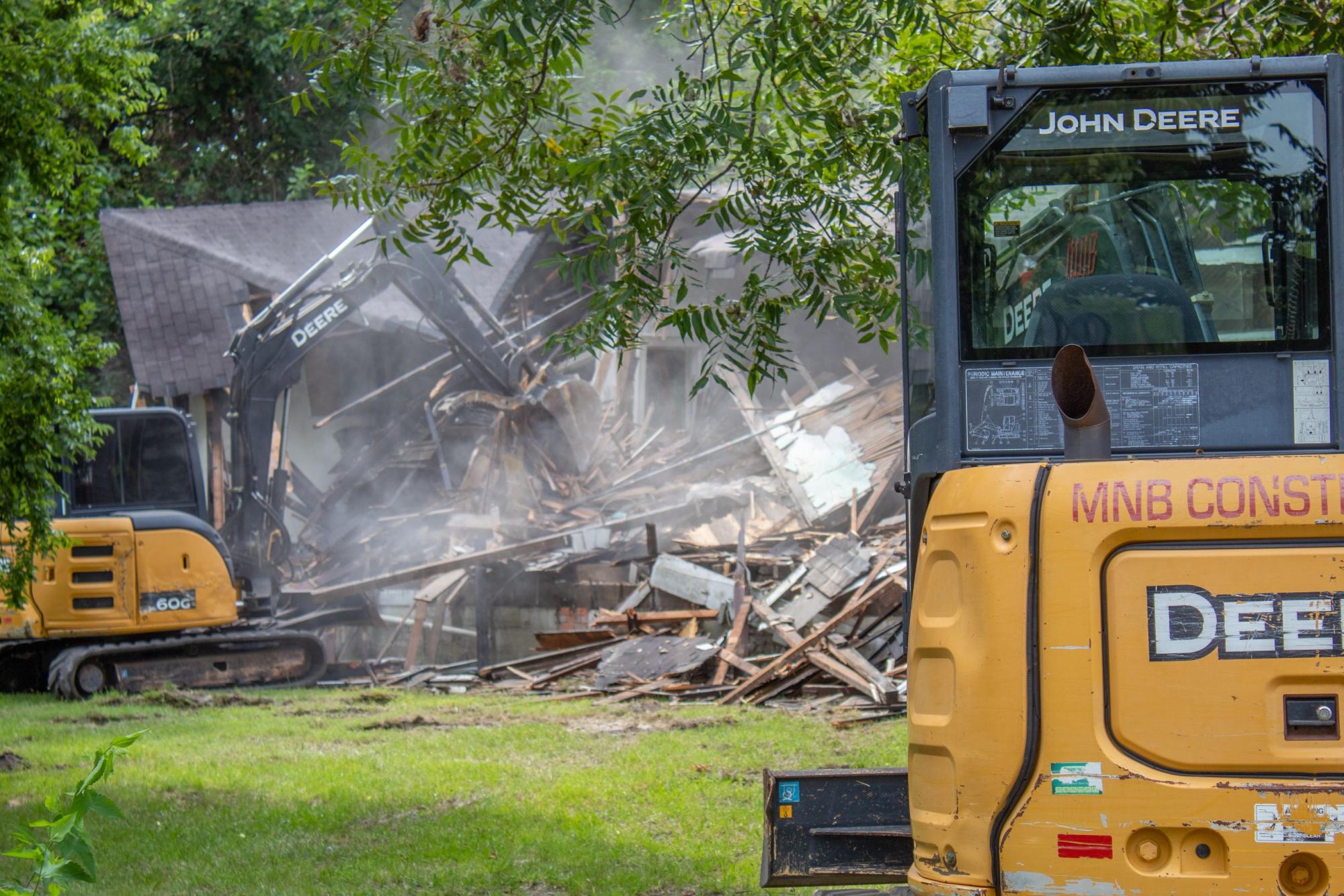 408 Johns Street in East Florence Demolition