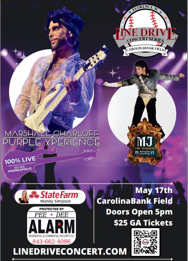 Line Drive Concert Poster for Legends Reimagined