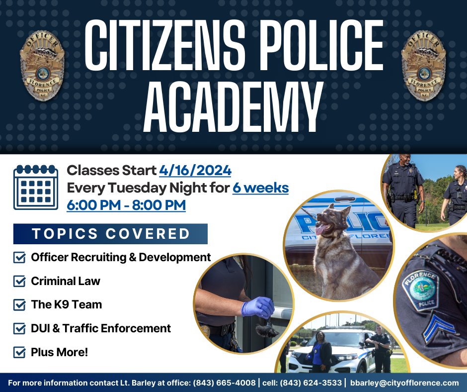 Citizens Police Academy Flyer