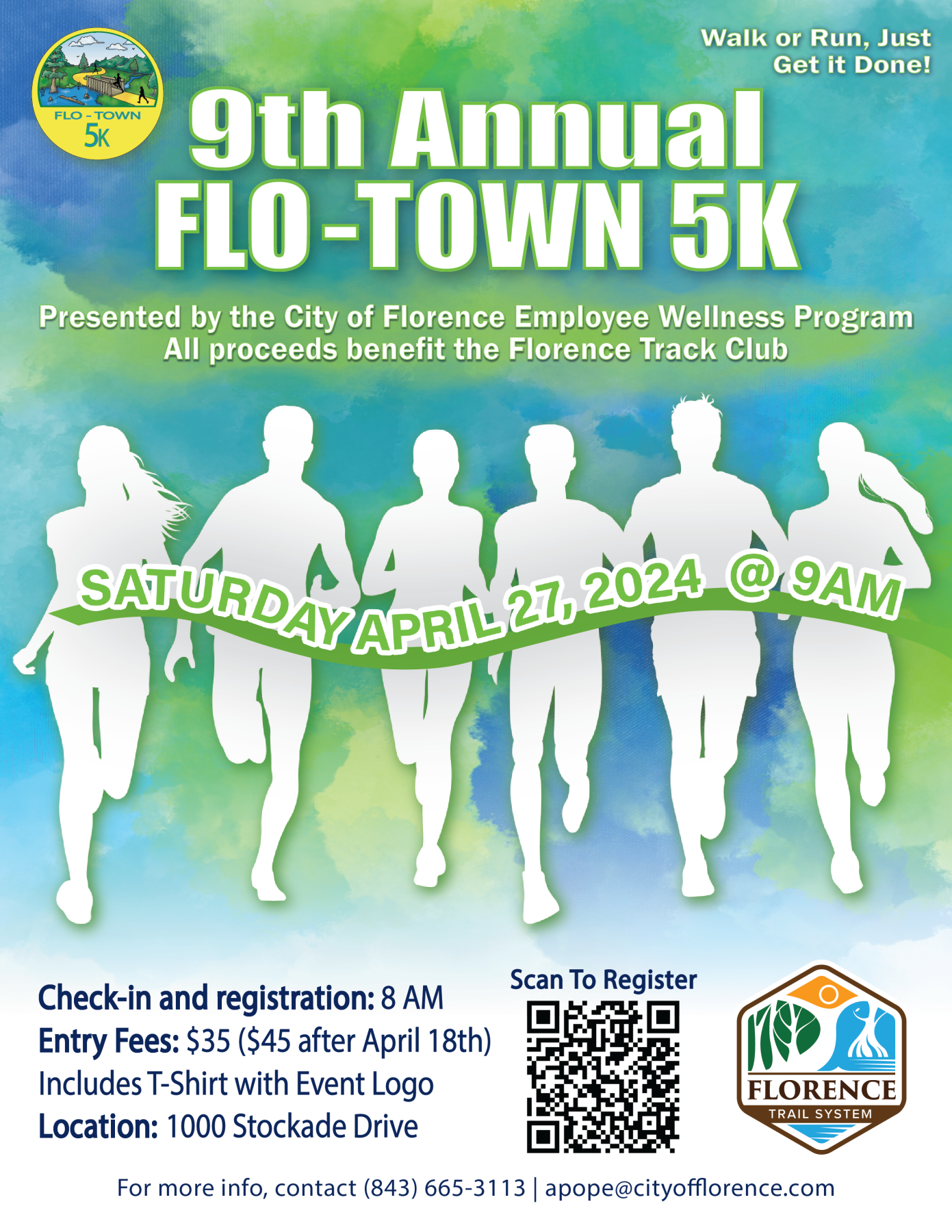 Flo-Town 5K Flyer