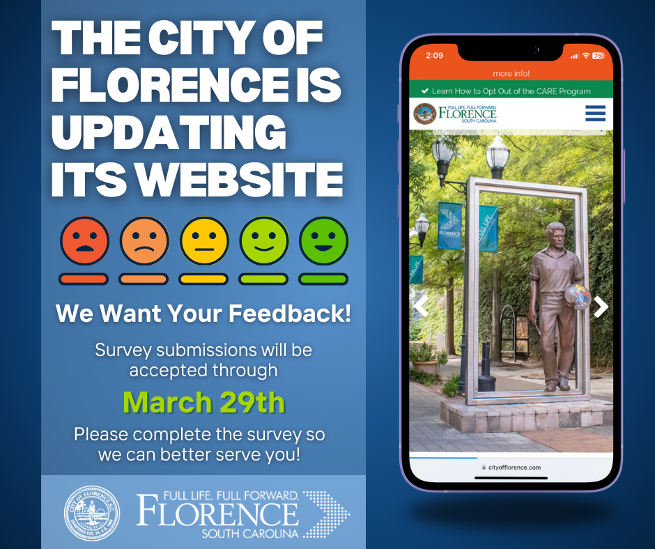 City Website Feedback Flyer